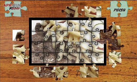 jigsaw puzzles food world