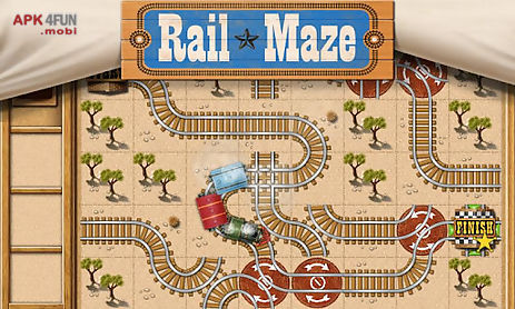rail maze : train puzzler
