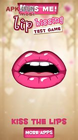 kiss me! lip kissing test game