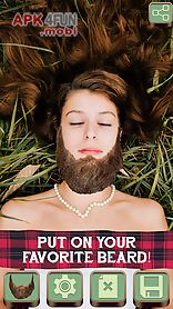 beard salon photo montage