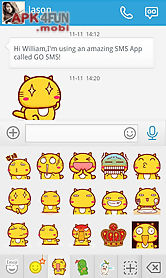 go sms hami animated sticker