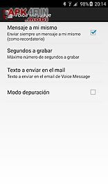 voice message