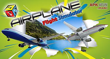 Airplane flight simulator 3d