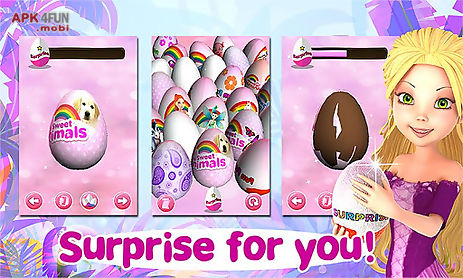 princess unicorn surprise eggs