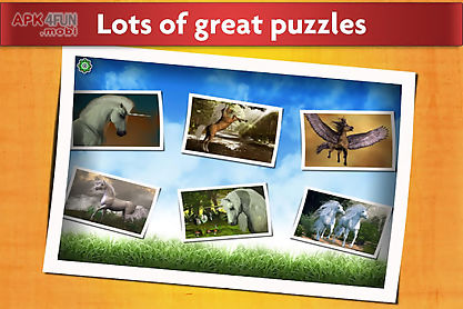 unicorns puzzle game for kids