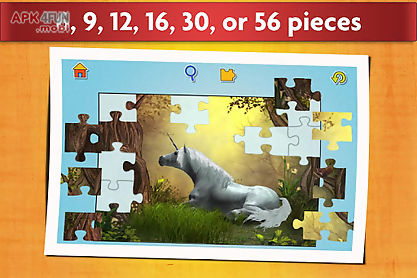 unicorns puzzle game for kids