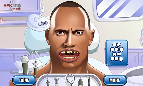 muscle man tooth problems