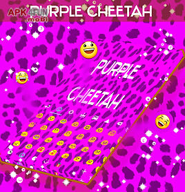 purple cheetah keyboard