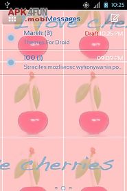 theme cherries for go sms pro
