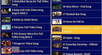 Top hindi video songs (free)