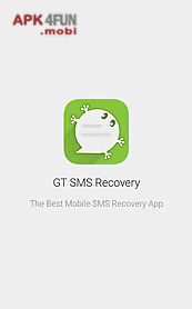 gt sms recovery