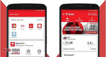 My airtel: recharge, pay bills
