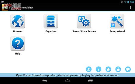 screenshare (tablet)