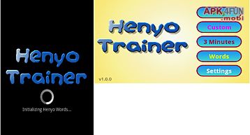 Henyo trainer game