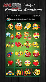 romantic emoticons collection