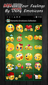 romantic emoticons collection