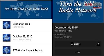 Thru the bible radio network