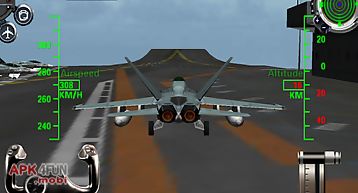 F18 3d fighter jet simulator