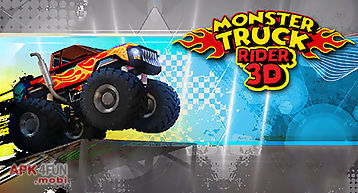 Monster truck rider 3d