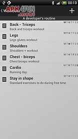 my workout - fitness trainer
