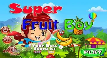Super fruit boy