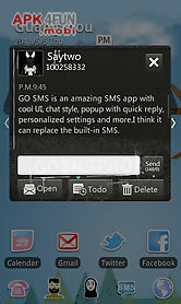 go sms pro thief theme