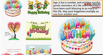 Happy birthday card and gif
