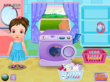 home laundry girls games