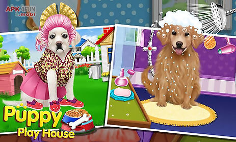 puppy dog sitter - play house