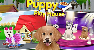 Puppy dog sitter - play house