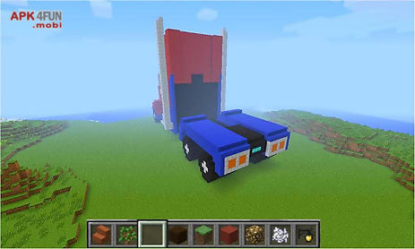 truck of mine block craft