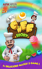 chef story: free match 3 games