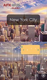 new york city keyboard theme