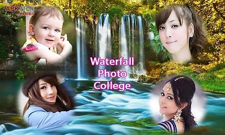 waterfall photo collage frames
